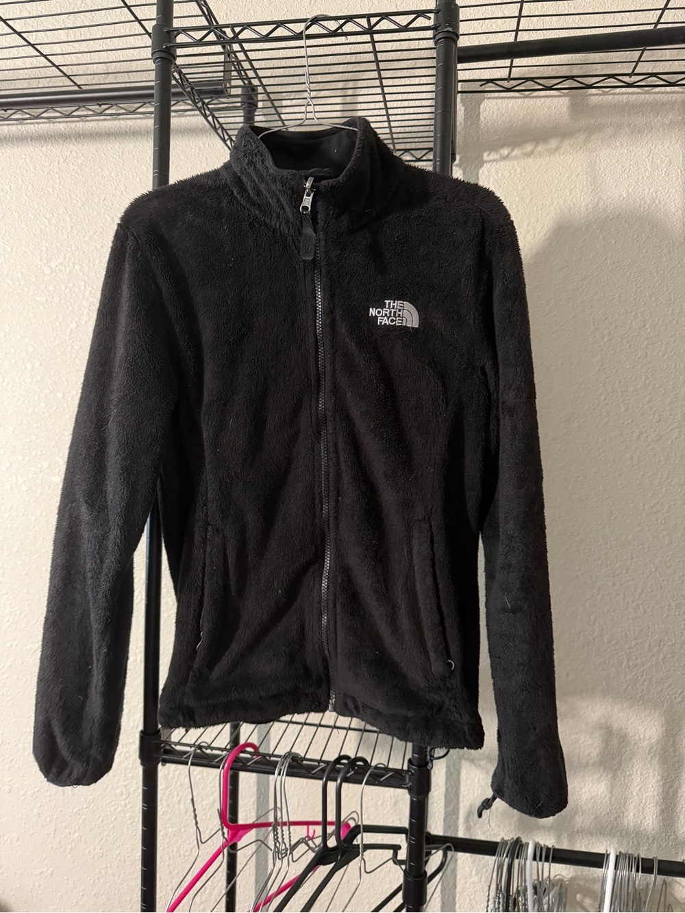 The North Face Black Plush Fleece Jacket